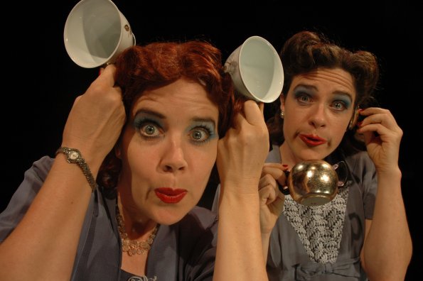 'The Two Frocks' cabaret duet, La Mama Theatre Melbourne 2007